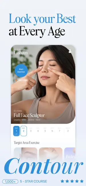 Contour - Face Yoga Exercise screenshot 1