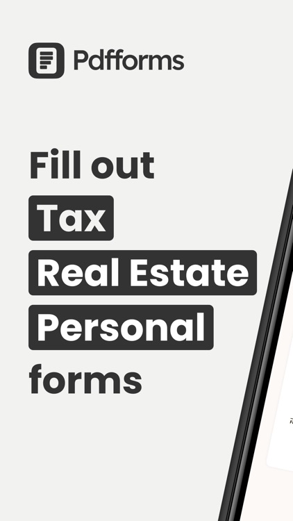 PDF Form Filler: Fill and Sign