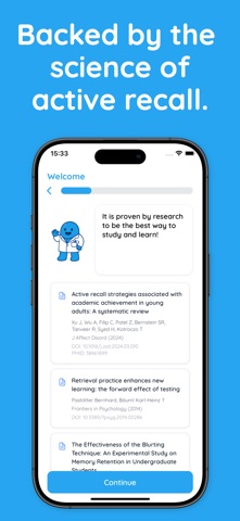 Blurt: Blurting Study Method iPhone screenshot