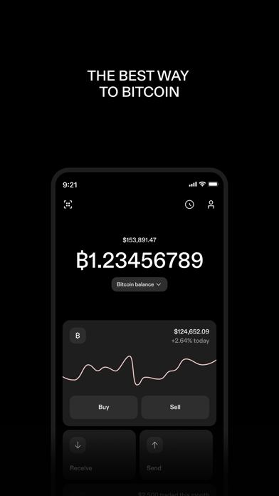 Screenshot 1 of STRIKE: BUY & HOLD BITCOIN App
