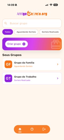 Amigo Secreto - Sorteador Screenshot 5 of 6