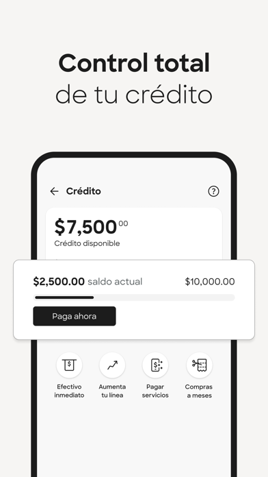 Screenshot #3 pour Klar: Crédito, Ahorro y Pago
