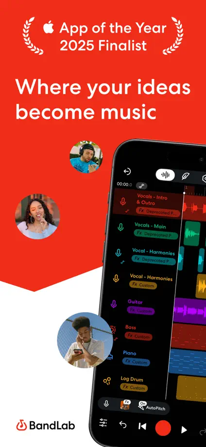 BandLab, App Store screenshot 1