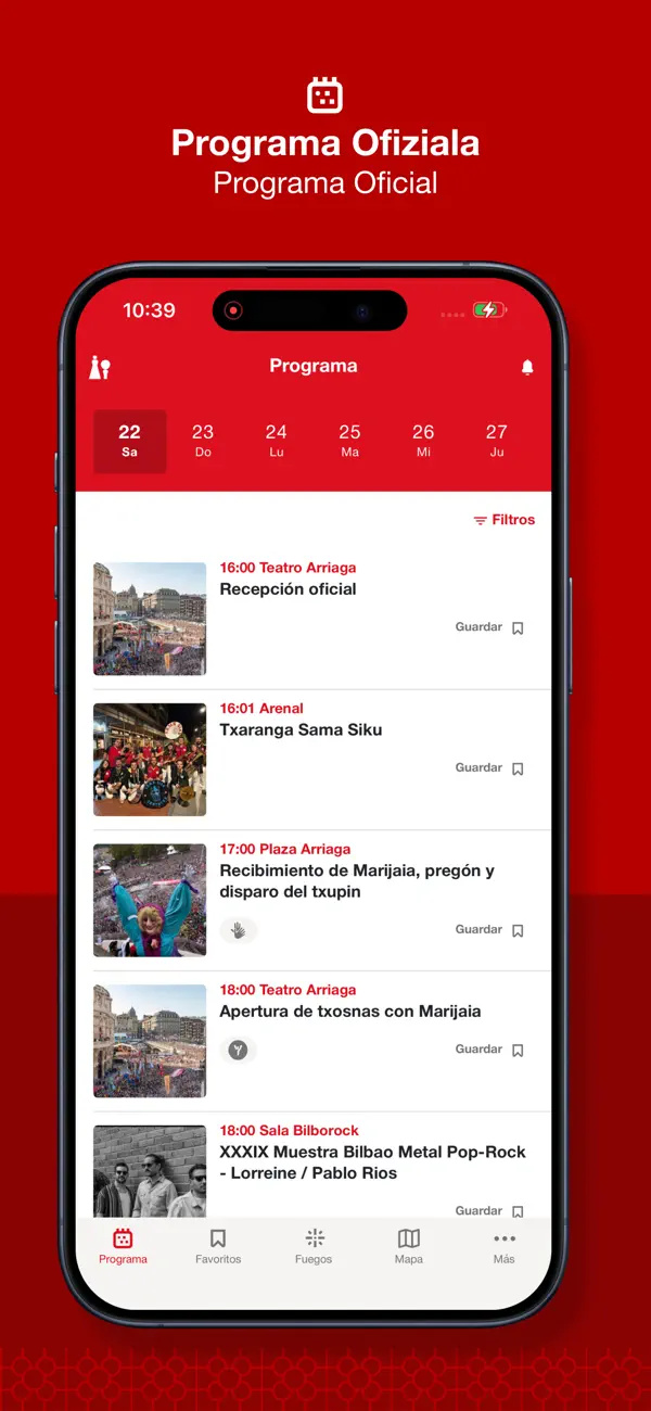Screenshot #2 pour Bilbao Aste Nagusia 2025