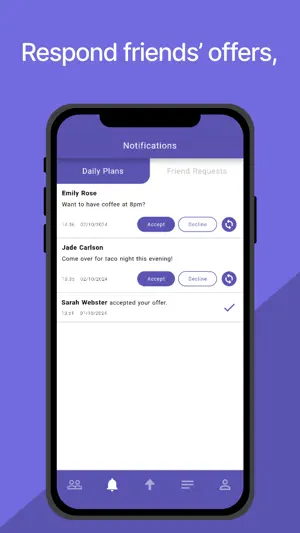 Hit Me Up: Daily Plans screenshot 4
