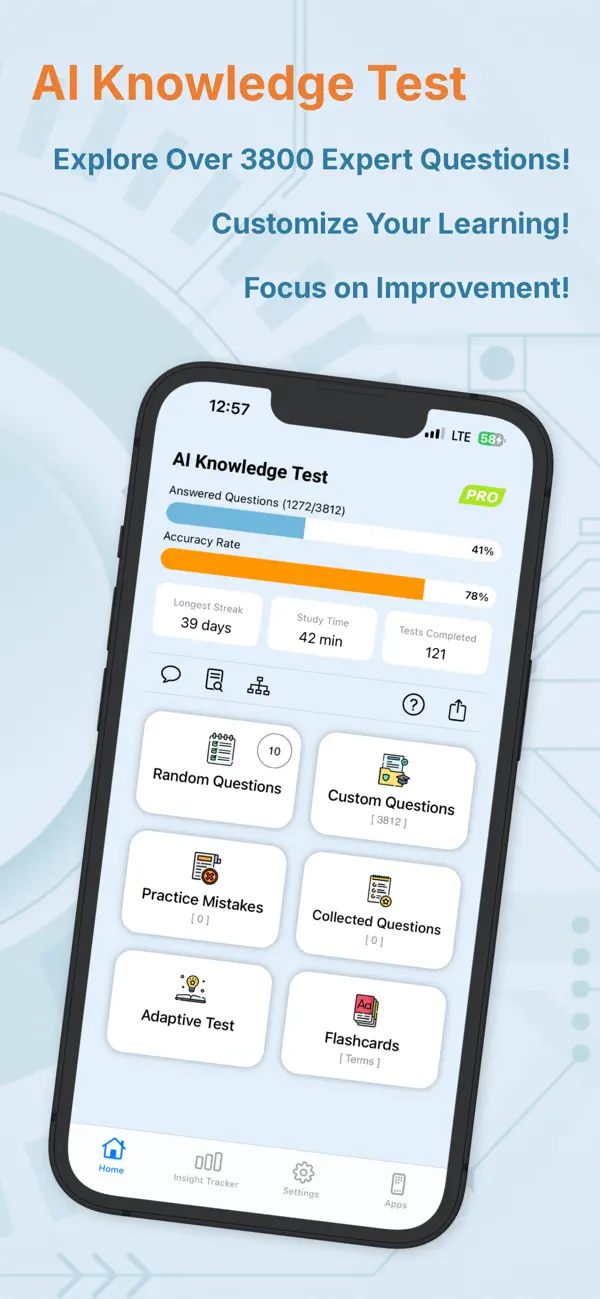 Screenshot #1 pour AI Knowledge Test
