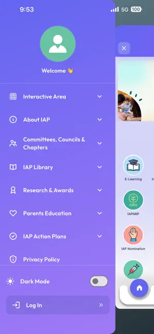 Indian Academy of Pediatrics screenshot 1