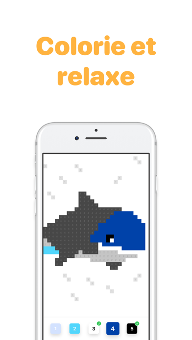Screenshot #2 pour Pixel Me - Colour by Numbers