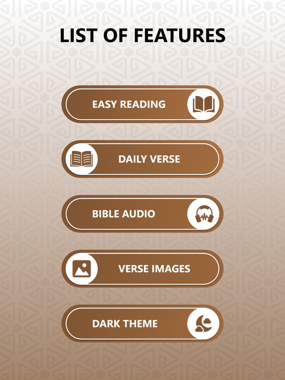 Holy King James Bible + Audio iPad screenshot 1 - Reference app