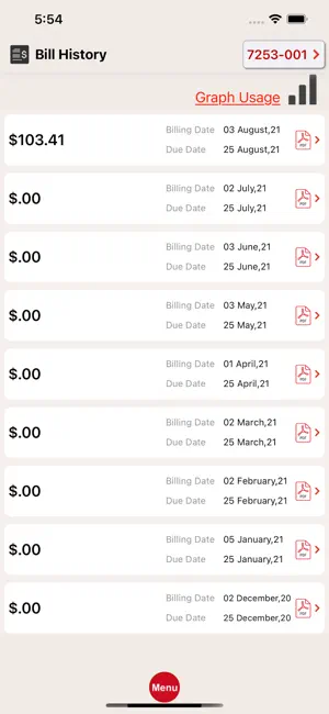 Carroll Electric - myAccount screenshot 3