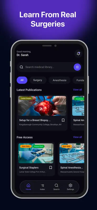 JOMI Surgical Video Journal screenshot 1 of 3