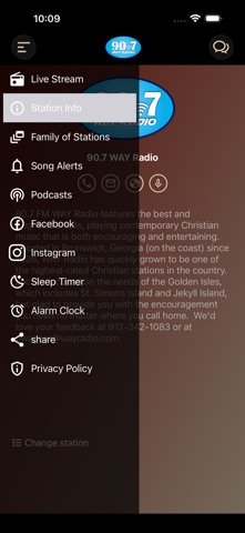 90.7 WAY Radio screenshot