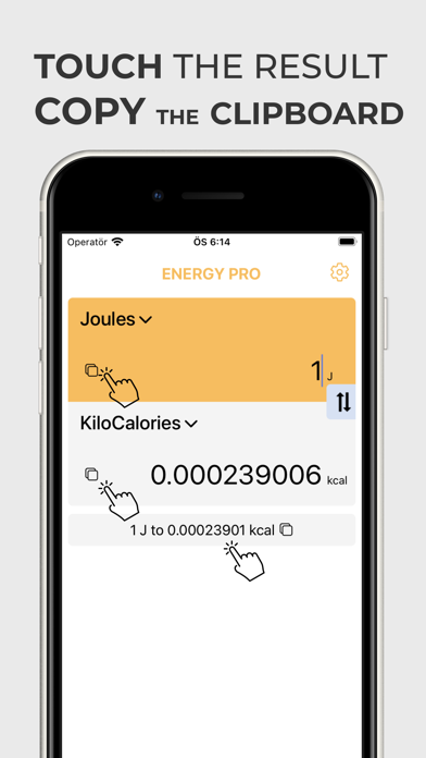 Screenshot #3 pour Energy Converter Joule Kcal