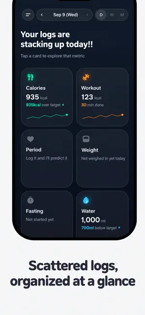 LuniFIT: Easiest Tracking Ever screenshot 4