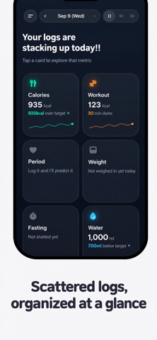 LuniFIT: Easiest Tracking Ever Screenshot 4 of 7