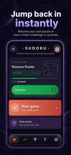 Sudoku: Daily Logic Puzzles screenshot 2