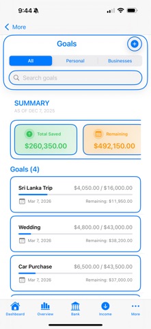 SaveGrow screenshot