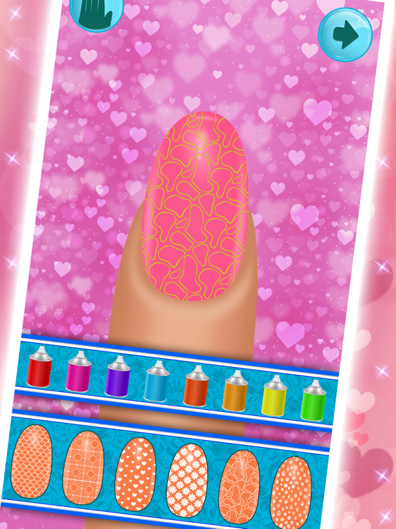 Nail Salon-Manicure Girl Gameのおすすめ画像3