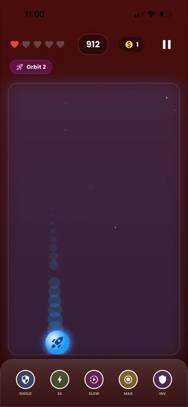 Screenshot #3 pour GlowOrbit
