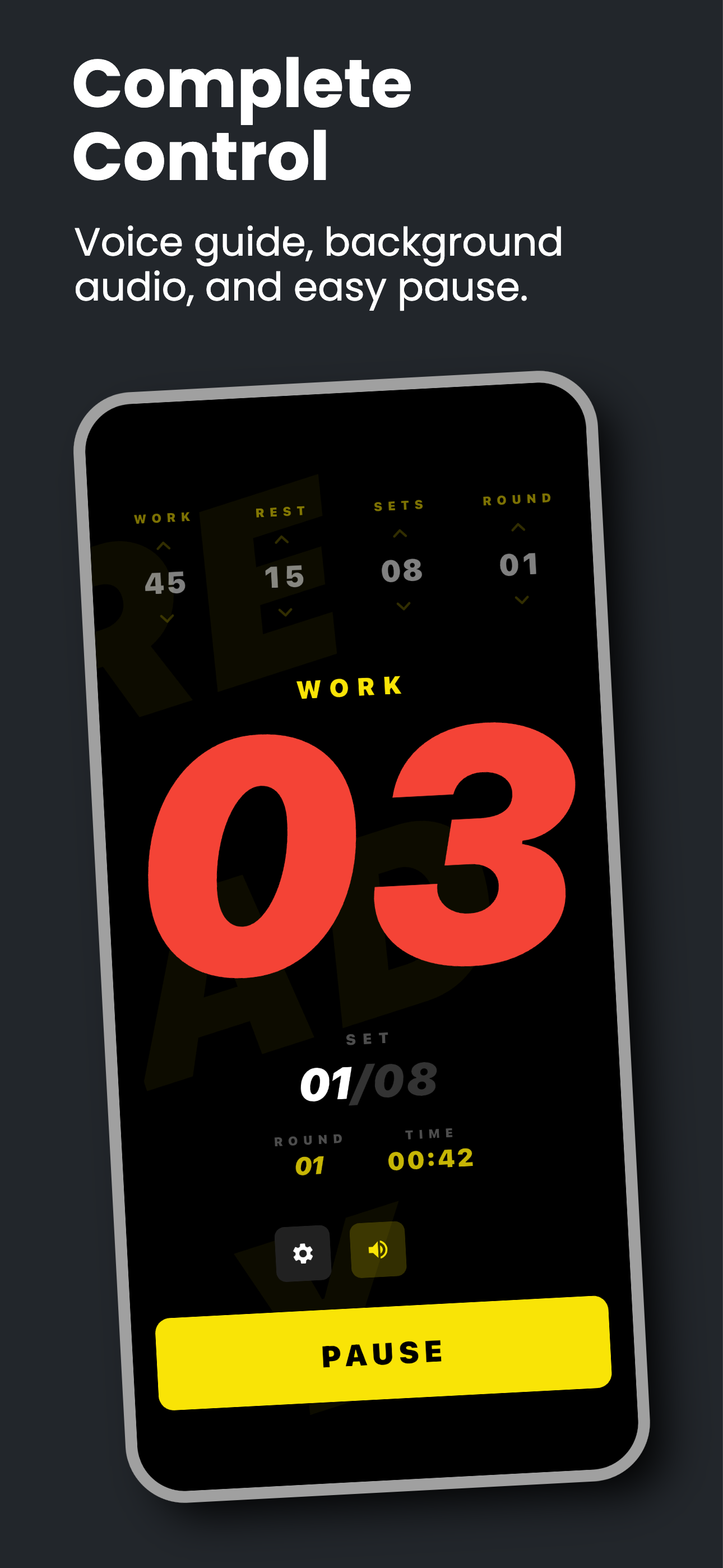 Q-Timer: HIIT & Tabata Clock screenshot 4