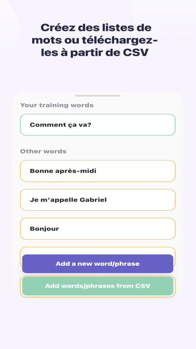 Parle - Practise French Screenshot