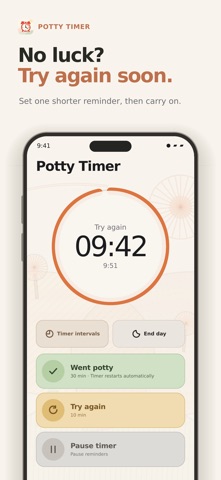 Potty Training Timer & Watch screenshot 4