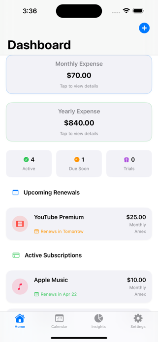 SubSync | Manage Subscriptions Screenshot 4 of 10