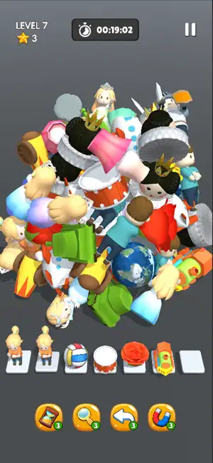Find Match Pile 3D screenshot 4
