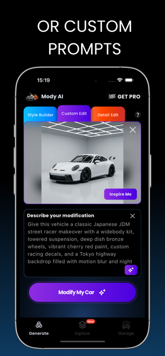 Mody : AI Car Modifications Screenshot 7 of 10