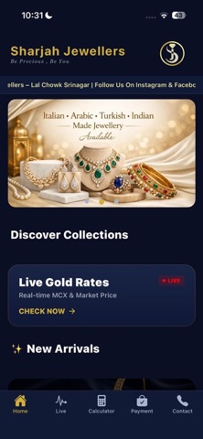 Sharjah Jewellers screenshot