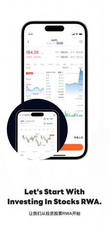 AiiN:Stablecoin Stocks RWA iPhone screenshot