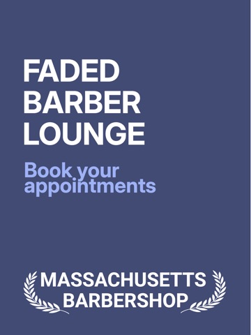 Faded Barber Lounge iPad screenshot