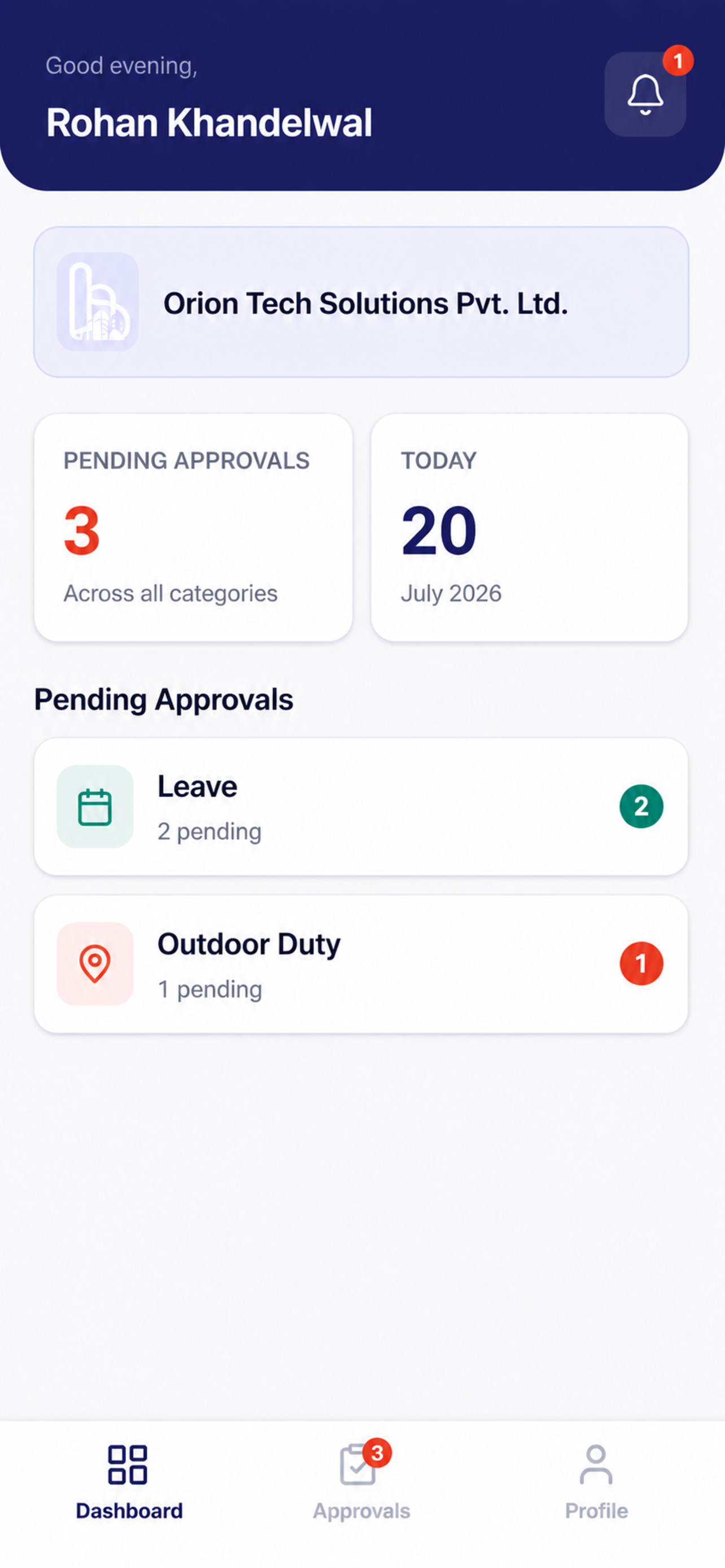 InfraERP screenshot 4