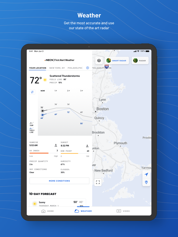 necn: New England Local News iPad screenshot 2 - News app