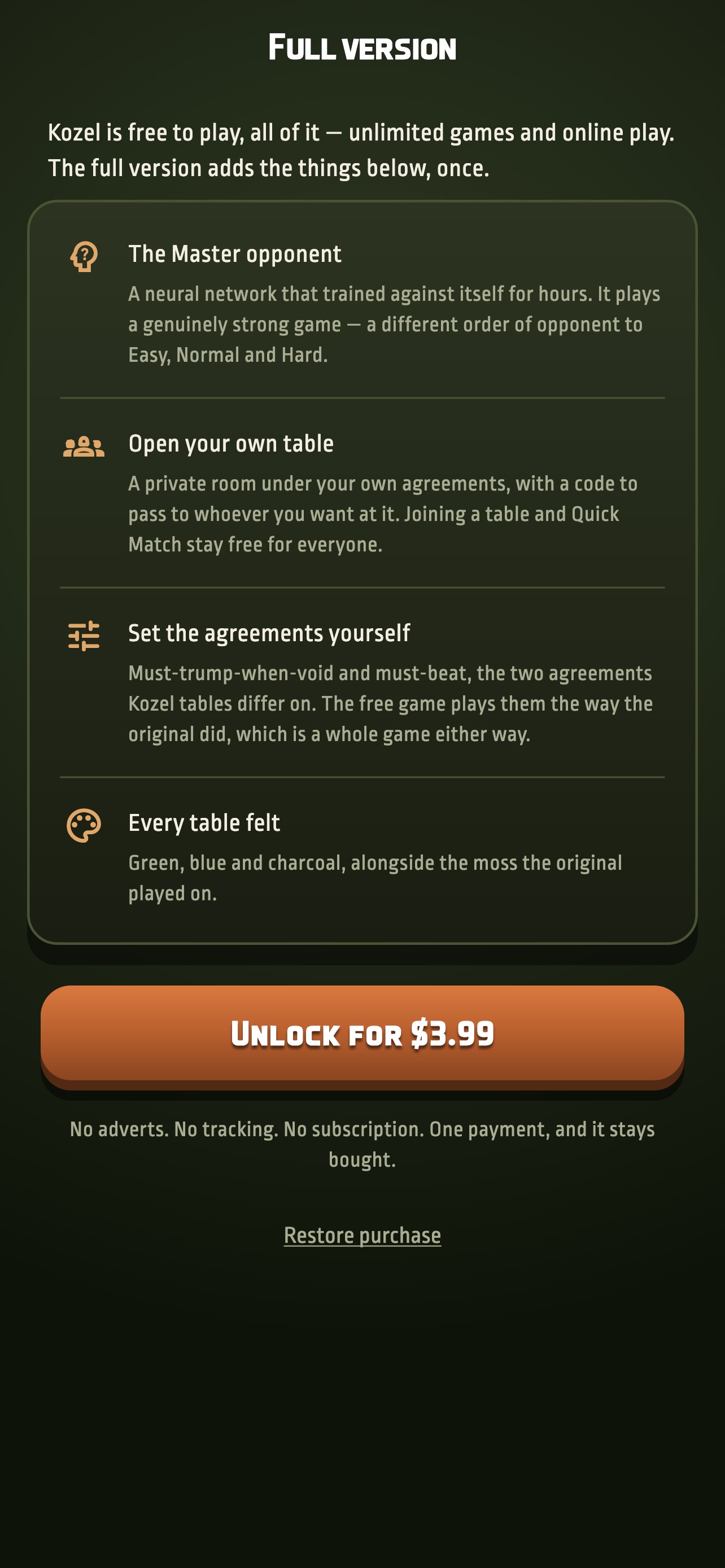 Screenshot 5 of Kozel Card Game