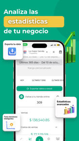 Ganvent Create an online store screenshot