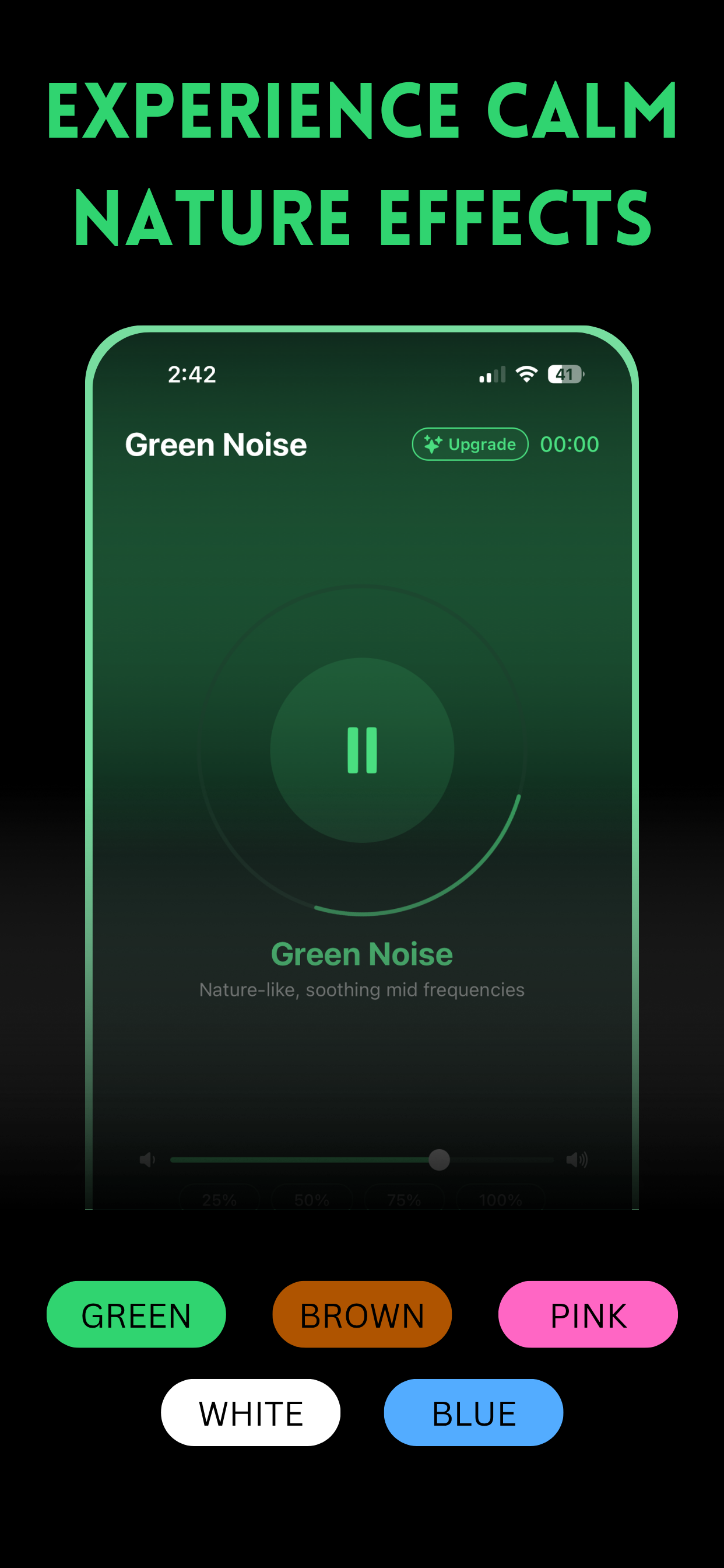 Green Noise App: NatureNap screenshot 4
