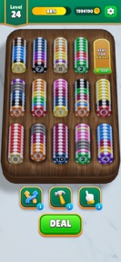 Casino Chip Sort screenshot