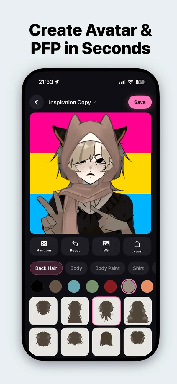 Screenshot #3 pour OC Maker & Creator - AI Avatar