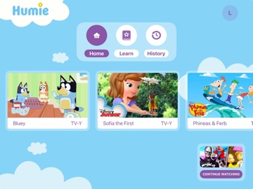 Humie: TV that builds EQ iPad screenshot