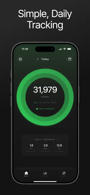 Trax: Step Tracker screenshot 1