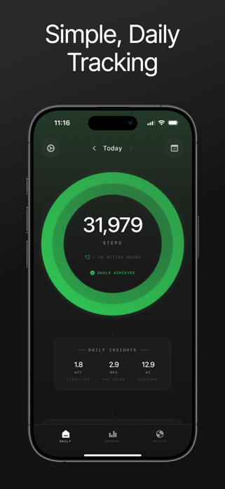 Trax: Step Tracker Screenshot 1 of 5