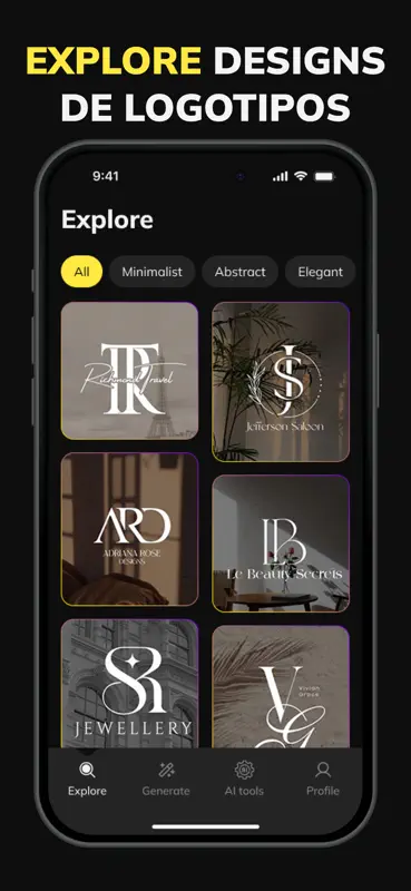 IA Crear Logos: Diseño Gráfico screenshot 6 of 7