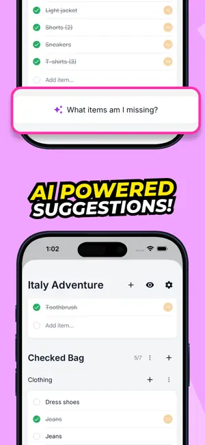Pack With Me: Packing List screenshot 2