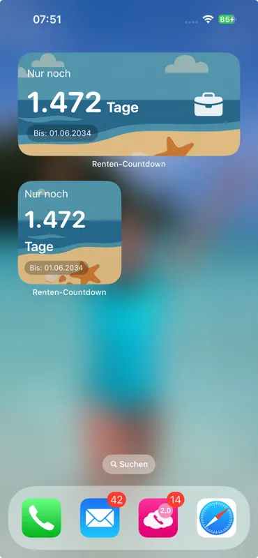 Rentenrechner Countdown screenshot 4 of 9