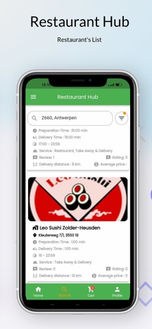 Restaurant Hub App Screenshot 2 of 6