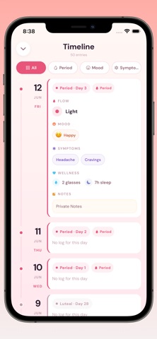 Period Tracker + Ovulation Screenshot 9 of 10