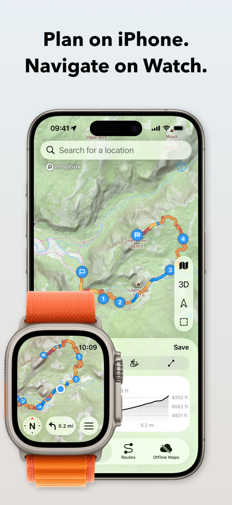 WristTopo: Maps for Watch screenshot 3