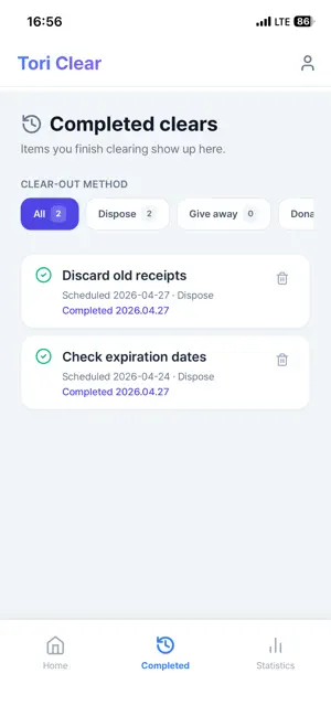 Tori Clear – Declutter screenshot 3