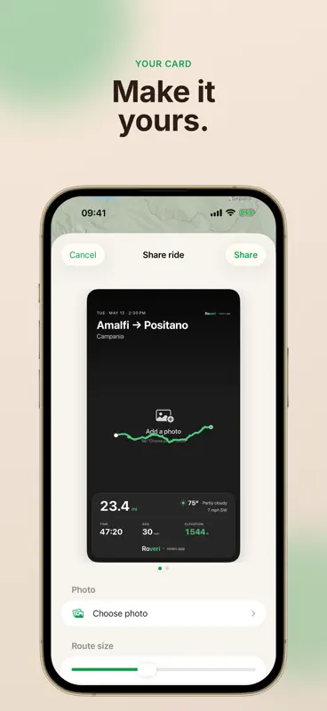 Roveri: Trip & Ride Journal screenshot 9 of 9